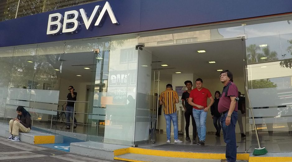BBVA confirmó las fallas y aseguró que su equipo técnico ya trabaja en una solución inmediata. EL INFORMADOR/ARCHIVO