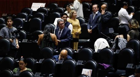 Los diputados del PAN, PRI y MC se lanzaron contra Morena y consideraron que, con esta medida, buscan quitarse del camino a rivales opositores. SUN/D. Sánchez