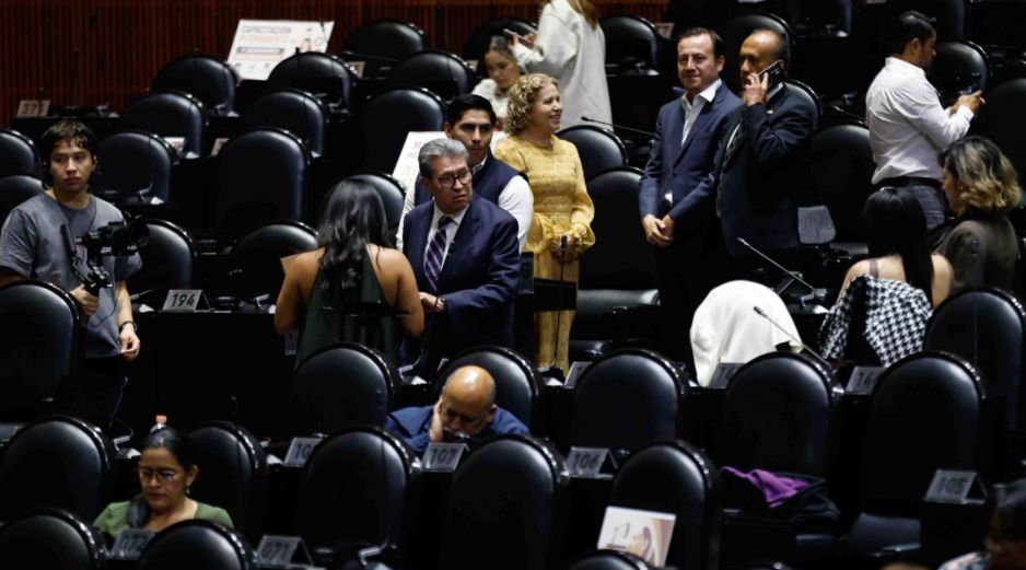 Los diputados del PAN, PRI y MC se lanzaron contra Morena y consideraron que, con esta medida, buscan quitarse del camino a rivales opositores. SUN/D. Sánchez