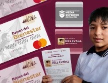 Siguiendo el patrón de bimestres anteriores, se espera que los depósitos de la Beca Rita Cetina y Benito Juárez comiencen durante la primera quincena del mes, distribuyéndose según la letra inicial del primer apellido. ESPECIAL / Programas del Bienestar y CANVA