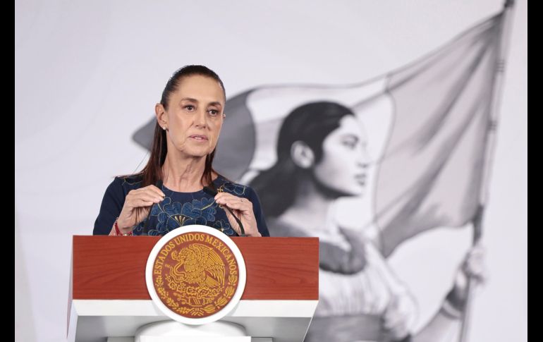 La Presidenta Claudia Sheinbaum rendirá su informe de labores este domingo 31 de mayo de 2026 a las 10:00 horas en el Monumento a la Revolución. EFE/J. Méndez