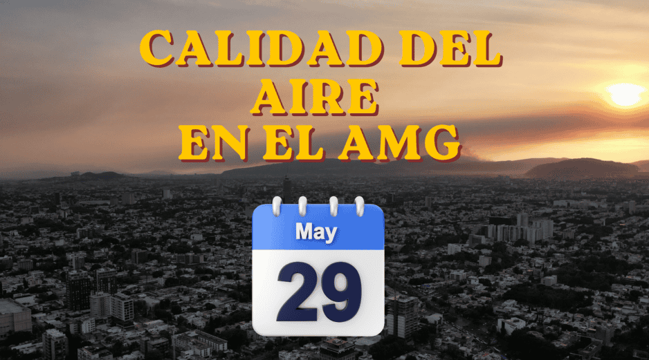 La mañana de este viernes 29 de mayo se registra en el AMG buena calidad del aire en Tlaquepaque y Santa Margarita, ambas con 29 puntos IMECA. EL INFORMADOR / ARCHIVO