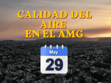 La mañana de este viernes 29 de mayo se registra en el AMG buena calidad del aire en Tlaquepaque y Santa Margarita, ambas con 29 puntos IMECA. EL INFORMADOR / ARCHIVO