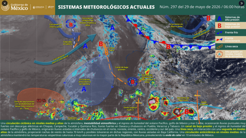 X / @conagua_clima&nbsp;