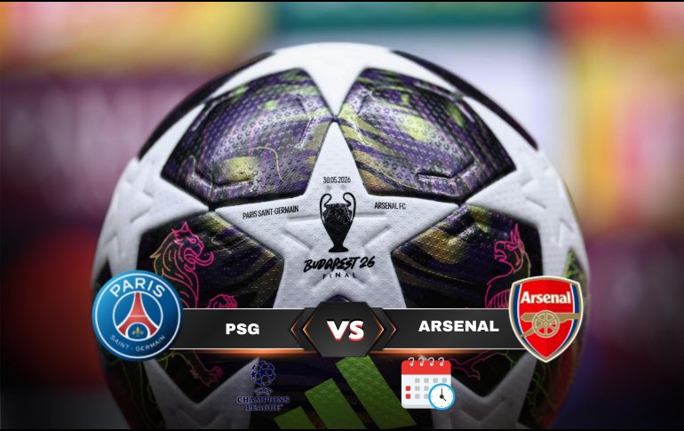Con el título más codiciado de Europa en juego, el PSV y el Arsenal tienen la oportunidad de marcar una nueva era en el balompié continental. ESPECIAL, EFE / F. Fife y CANVA