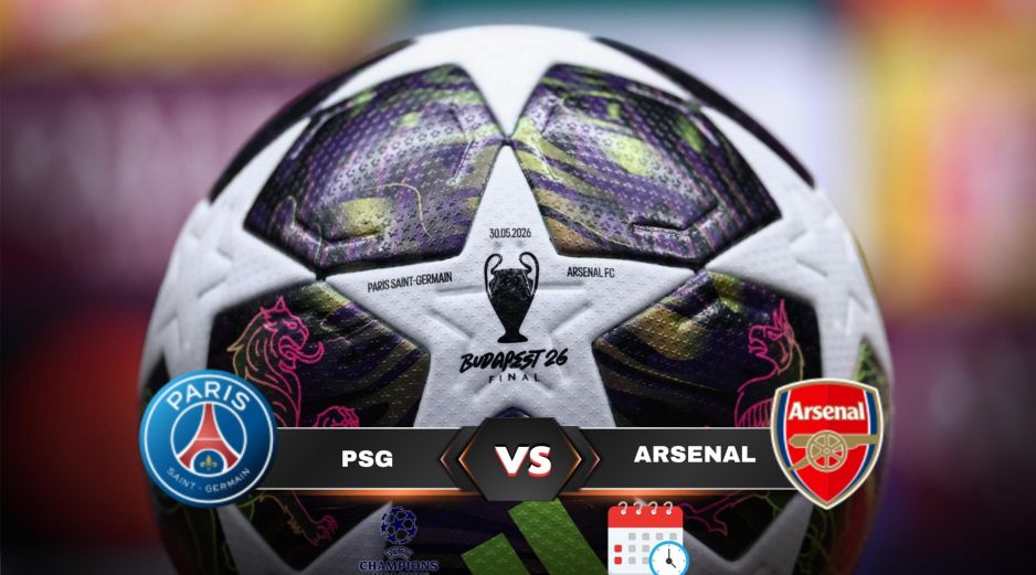 Con el título más codiciado de Europa en juego, el PSV y el Arsenal tienen la oportunidad de marcar una nueva era en el balompié continental. ESPECIAL, EFE / F. Fife y CANVA