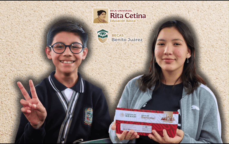 El pago de junio marca el cierre del ciclo escolar 2025-2026 para las becas Rita Cetina y Benito Juárez. ESPECIAL