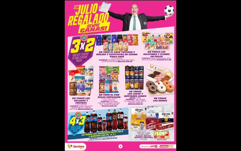 Folleto de ofertas de Julio Regalado en Soriana del 29 de mayo al 4 de junio. ESPECIAL