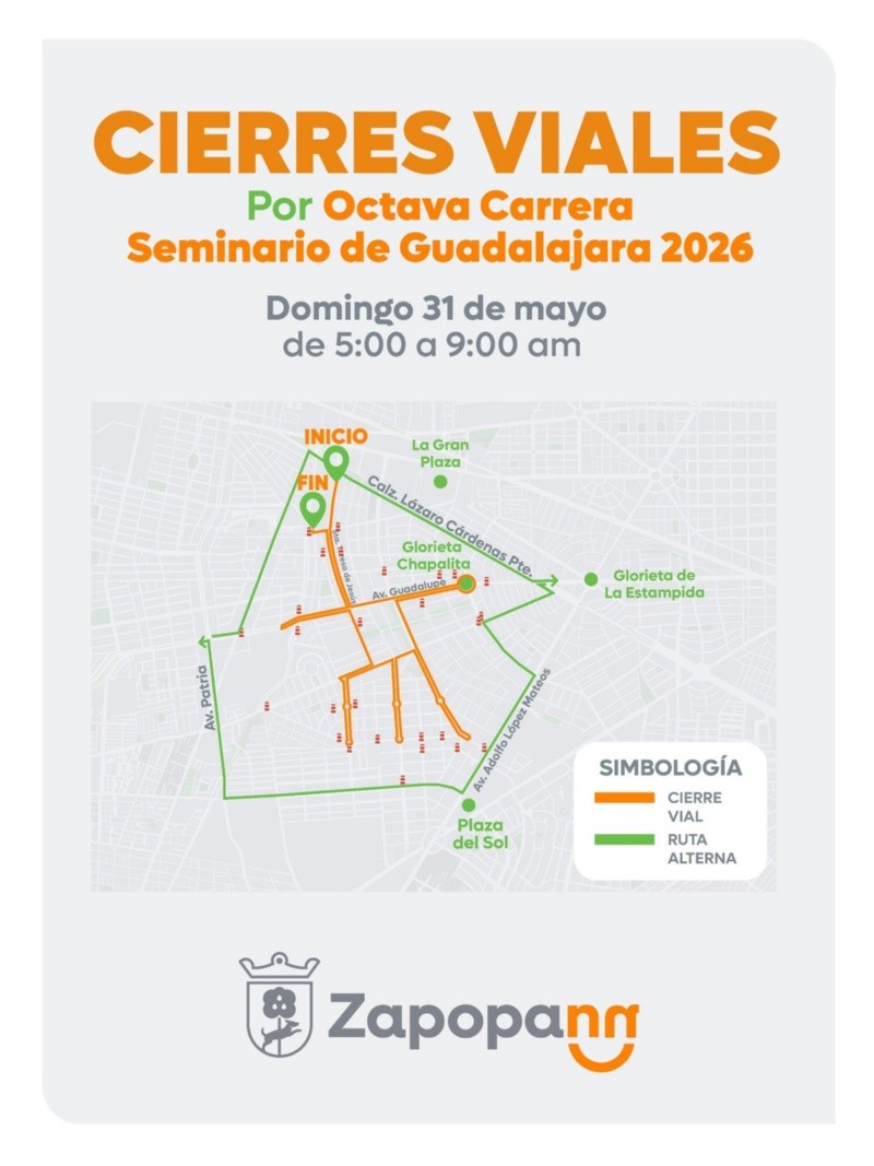 CORTESÍA/ Dirección de Movilidad y Transporte Zapopan.&nbsp;