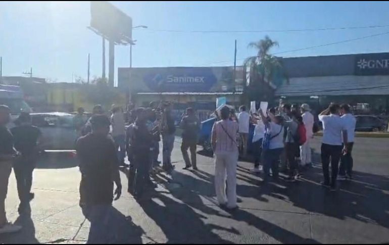 Antes de las 10:00 horas de este viernes, la circulación fue reabierta tras la retirada de las y los manifestantes. ESPECIAL
