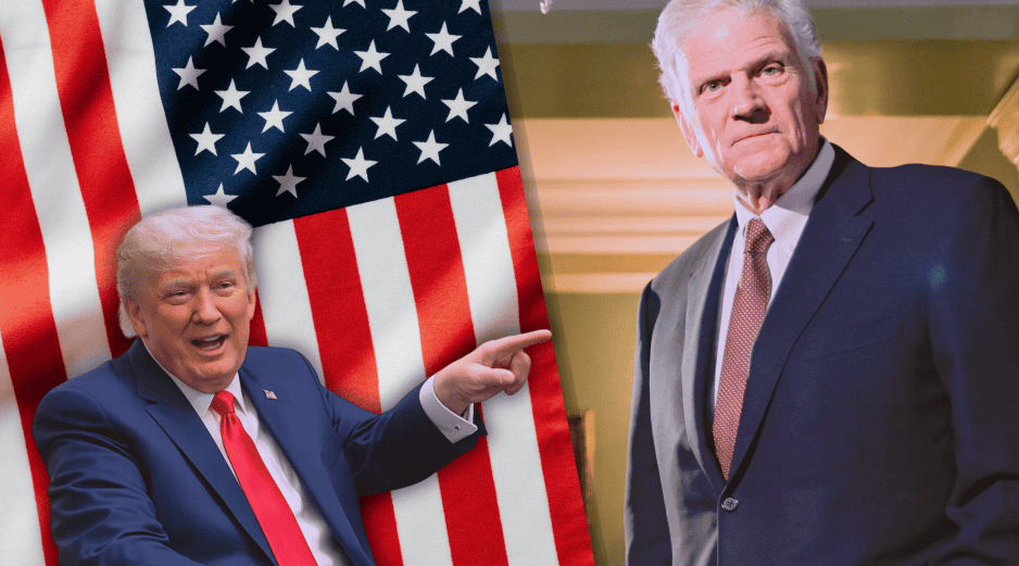 Para el pastor Graham, de todos los presidentes en EU, Trump ha sido el más amigable con las personas de fe. AP/ARCHISVO/EFE/M. Villaoslaba