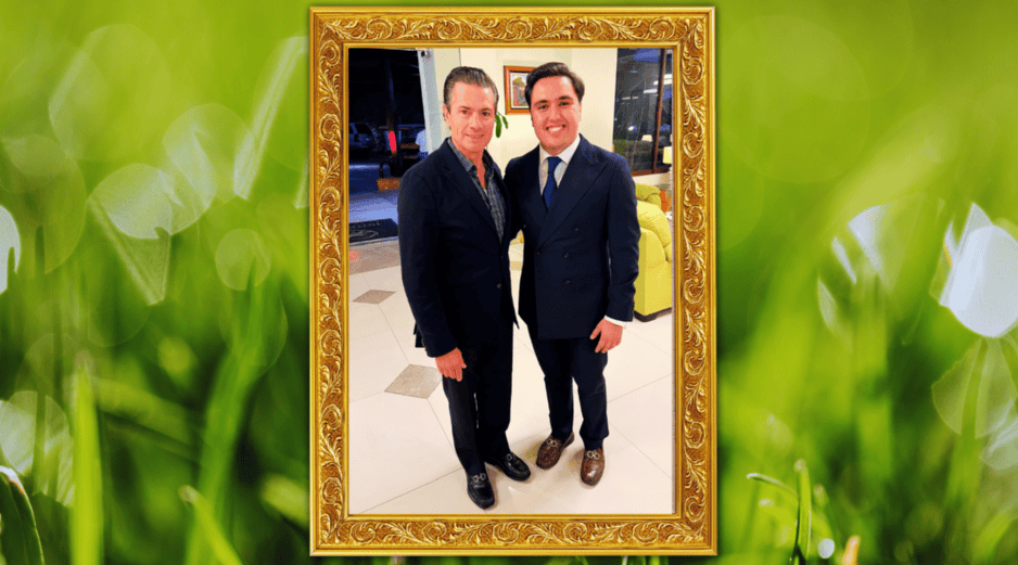 La imagen, compartida por un relacionista público, muestra a Peña Nieto en el vestíbulo de este complejo privado, ubicado en el municipio que fue clave durante su etapa como gobernador de la entidad. FACEBOOK /Jorge Alfredo Mejía Rivera
