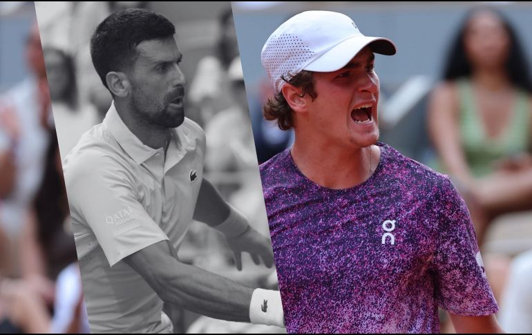Ante una dura prueba en Roland Garros, Djokovic hizo gala de su garra, combinando su característica defensa con golpes precisos; sin embargo, no fue suficiente ante FonsecaEFE / C. Petit Tesson