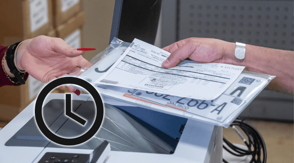 Durante estos últimos días de prórroga solo se necesitan pocos documentos para realizar la sustitución de placas. ESPECIAL/Gobierno de Jalisco