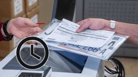 Durante estos últimos días de prórroga solo se necesitan pocos documentos para realizar la sustitución de placas. ESPECIAL/Gobierno de Jalisco
