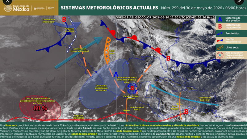 X / @conagua_clima&nbsp;