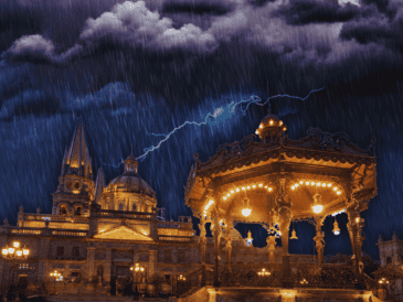 La gran pregunta que todos se hacen es si finalmente aparecerán las lluvias hoy en Guadalajara. ESPECIAL / CANVA