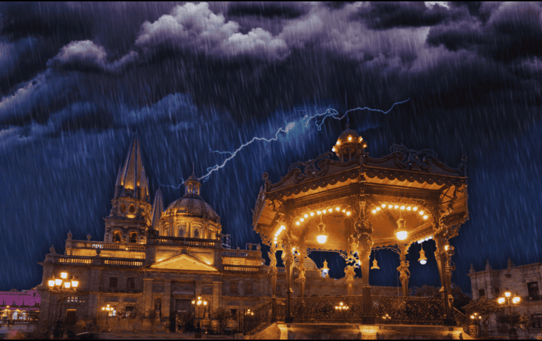 La gran pregunta que todos se hacen es si finalmente aparecerán las lluvias hoy en Guadalajara. ESPECIAL / CANVA