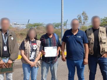 Comisiones de búsqueda interestatales lograron apoyar al chiapaneco. ESPECIAL