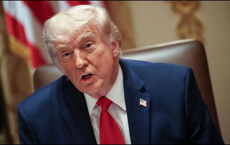 A través de su cuenta en Truth Social, Trump sugirió eliminar las actuaciones musicales y convertirse él mismo en la atracción principal. EFE / ARCHIVO