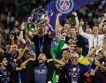 Luis Enrique llegó a París en el año 2023, renovó el plantel para controlar todas las situaciones del juego y ya suma dos "Orejonas" para la causa francesa. EFE / A. Szilagyi