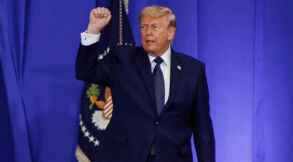 Trump opinó que el acuerdo final debe contener dos garantías: que el estrecho quede reabierto y que Irán no pueda tener un arma atómica. EFE/K. Betancur