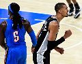 Con Victor Wembanyama como MVP del Oeste, los Spurs eliminaron al campeón defensor y buscarán su sexto título de la NBA. EFE/ G. LEONG.