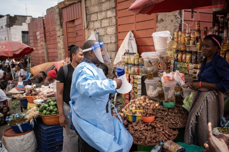 &nbsp;La OMS declaró una Emergencia de Salud Pública de Importancia Internacional debido al incremento de contagios de ébola en África Central. EFE/EPA/J. Munyerenkana
