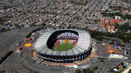Fotografía de archivo de una vista aérea del estadio Azteca, en la Ciudad de México. EFE/ M. Guzmán