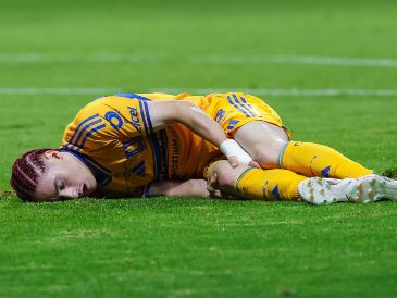 A las bajas mundialistas se sumó recientemente Marcelo Flores. El jugador de Tigres sufrió una rotura del ligamento cruzado anterior durante la final de la Copa de Campeones de la Concacaf. IMAGO7.