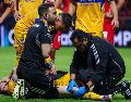 A sus 22 años, el mediocampista atraviesa uno de los momentos más complicados de su carrera, al enfrentar una recuperación que podría extenderse por varios meses. IMAGO7.
