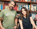 Tlemilco Lozano y Sara Valenzuela, integrantes de la banda, agradecen la fidelidad de su público. EL INFORMADOR/ J. Acosta
