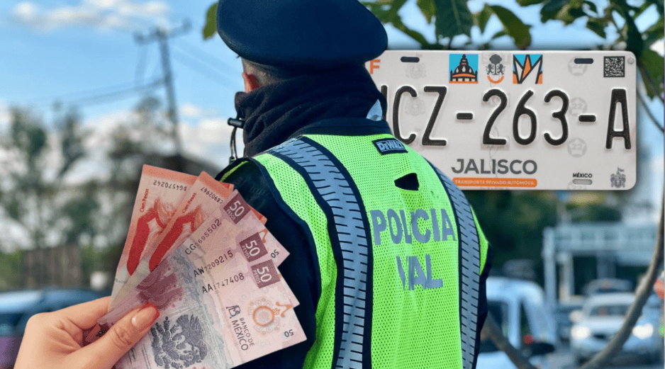 A través del programa de sustitución gratuita, se logró renovar un número de láminas equivalente al 93 por ciento de la meta estimada. ESPECIAL/Policía Vial Jalisco