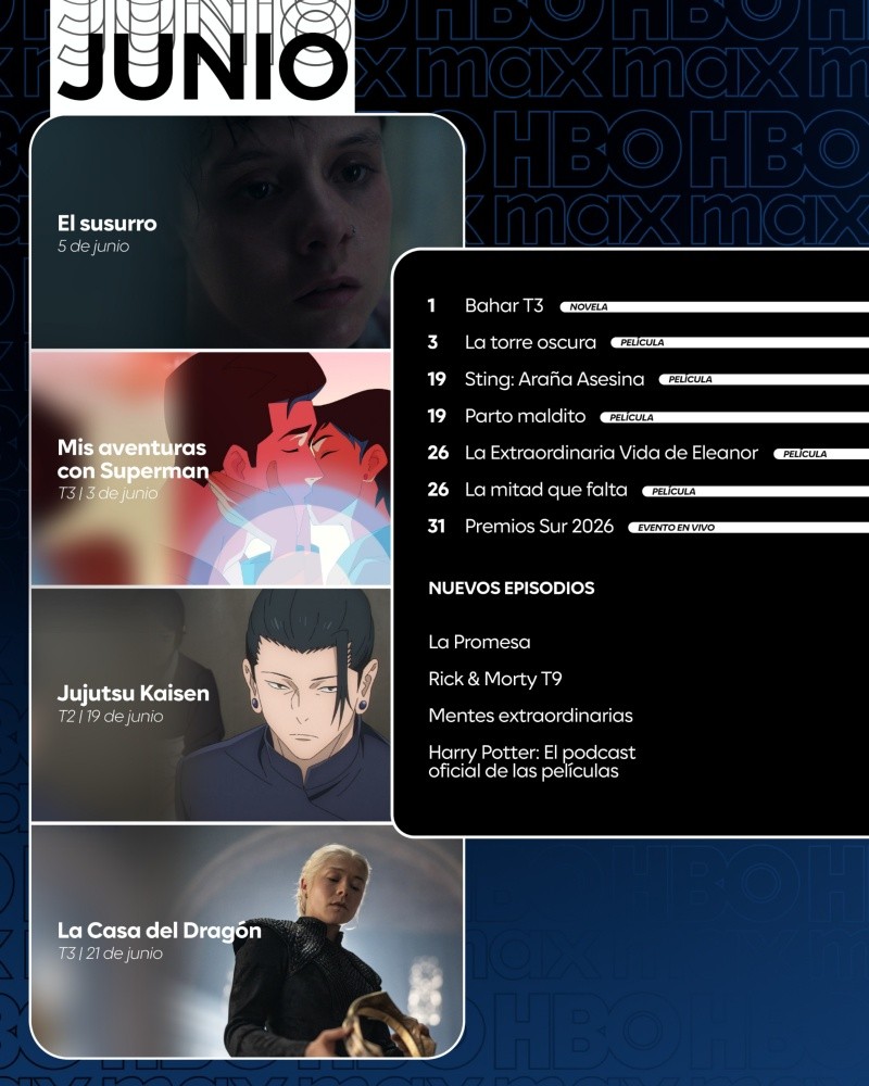 CORTESÍA/ HBO Max Latinoamérica.   &nbsp;