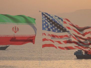 Imagen del estrecho de Ormuz distribuida por la agencia de noticias iraní IRNA. EFE / IRNA