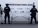 Tras los hechos violentos, custodios realizaron una inspección al interior del penal en busca de armas o instrumentos punzocortantes. ESPECIAL/Secretaría de Seguridad Pública del Estado de Sinaloa