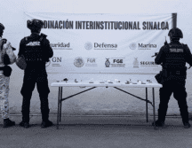Tras los hechos violentos, custodios realizaron una inspección al interior del penal en busca de armas o instrumentos punzocortantes. ESPECIAL/Secretaría de Seguridad Pública del Estado de Sinaloa