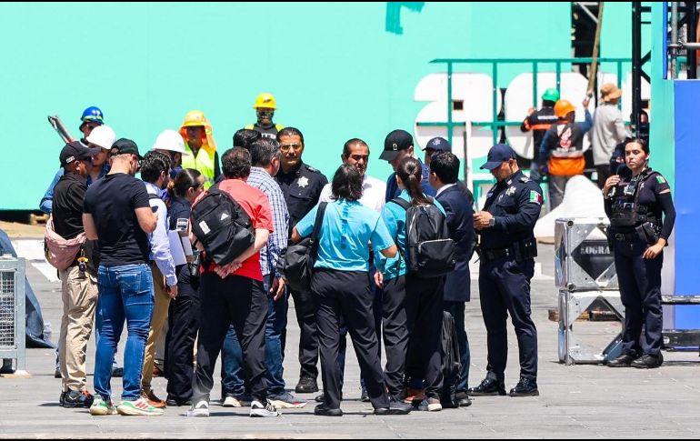 El directivo dio seguimiento a los avances en materia de seguridad. EL INFORMADOR / A. Navarro