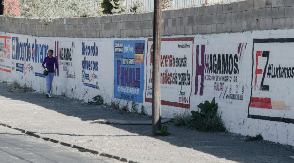 La pinta de bardas promocionando personajes políticos es una de las violaciones electorales más denunciadas. EL INFORMADOR/ARCHIVO