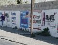La pinta de bardas promocionando personajes políticos es una de las violaciones electorales más denunciadas. EL INFORMADOR/ARCHIVO