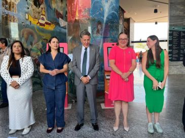 La información recabada a través del kiosco se integra directamente al sistema de la Comisión Estatal de Derechos Humanos de Jalisco. CORTESÍA.