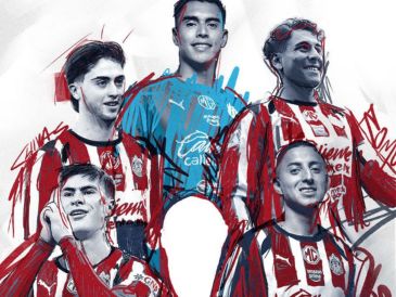 Chivas aportará cinco jugadores a México 2026, su mayor representación mundialista desde Sudáfrica 2010. X/ @Chivas.