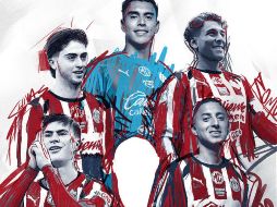 Chivas aportará cinco jugadores a México 2026, su mayor representación mundialista desde Sudáfrica 2010. X/ @Chivas.