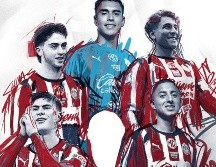 Chivas aportará cinco jugadores a México 2026, su mayor representación mundialista desde Sudáfrica 2010. X/ @Chivas.
