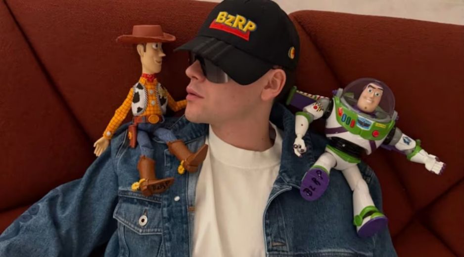 Bizarrap se mostró muy contento por colaborar con Pixar. INSTAGRAM/bizarrap
