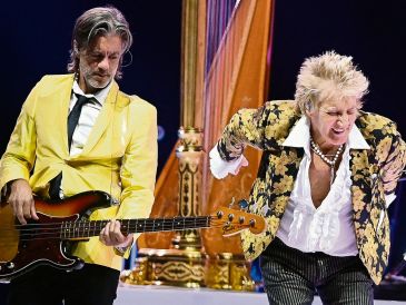 El músico y cantante británico ofreció un concierto en Buenos Aires, Argentina, el 22 de octubre de 2025. AFP