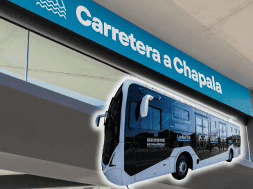La Línea 5 tendrá un recorrido de 32 kilómetros con nueve estaciones: ocho sobre la Carretera a Chapala y una más en el Aeropuerto Internacional de Guadalajara. ESPECIAL/Gobierno de Jalisco