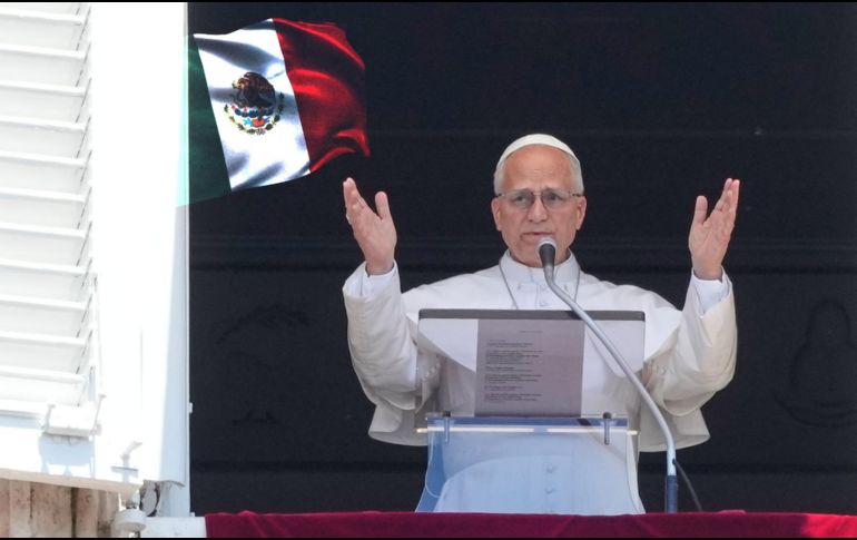 El papa León XIV durante el Angelus en la Plaza de San Pedro del Vaticano, el 31 de mayo de 2026. AP / ARCHIVO