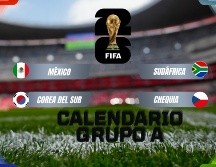 La Selección Mexicana, como país coanfitrión, encabeza el Grupo A, compartiendo sector con Sudáfrica, Corea del Sur y Chequia. ESPECIAL / IMAGO7 y CANVA