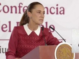 "No creo que sean maestros": Sheinbaum, tras disturbios en marcha de la CNTE